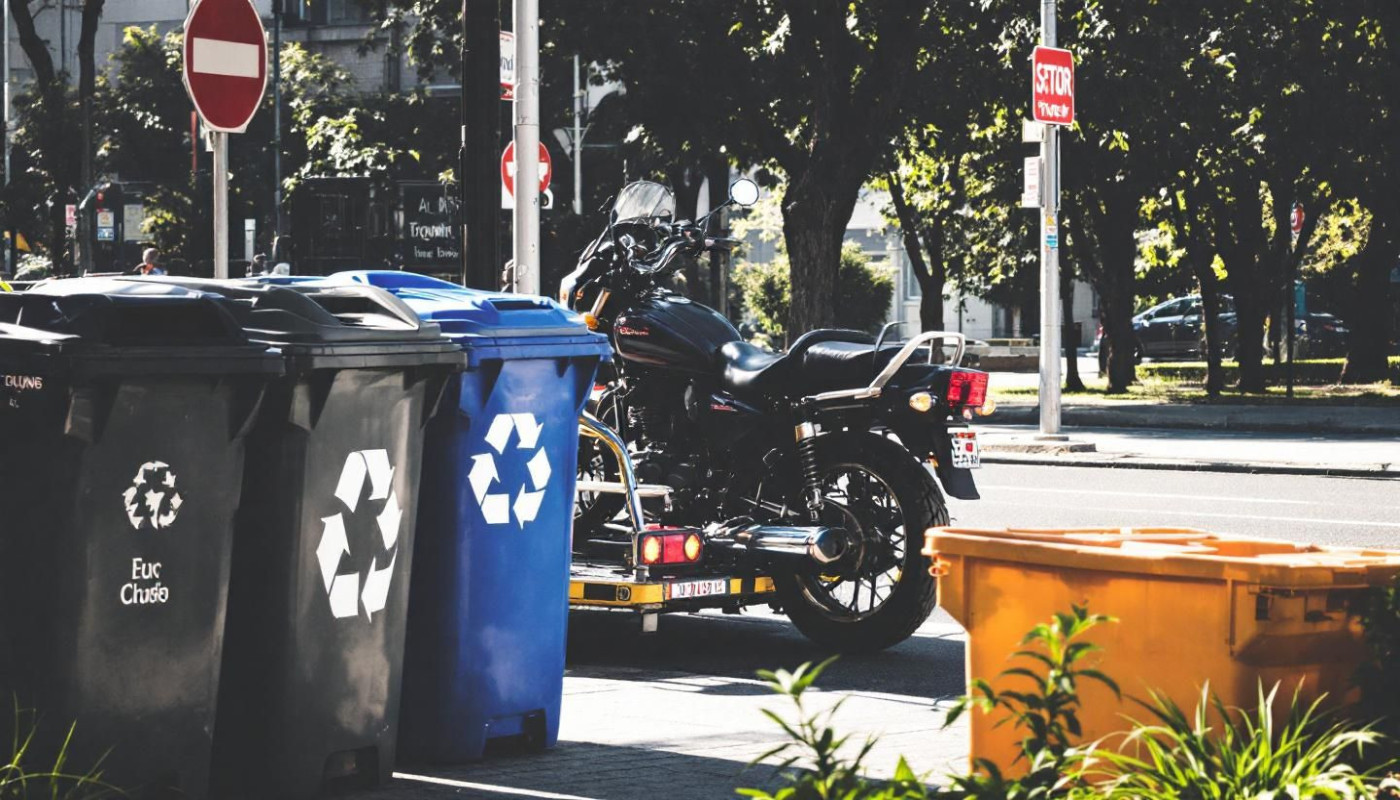 Comment l'enlèvement gratuit de motos favorise-t-il le recyclage ?